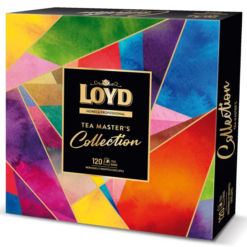 LOYD TEA MASTER'S COLLECTION 120 Assorted Teabags Box