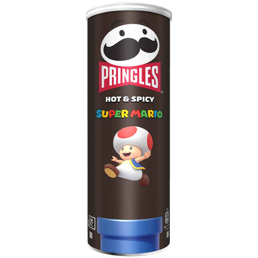 PRINGLES SUPER MARIO EDITION Hot & Spicy Flavor Potato Chips 165g 5.8oz