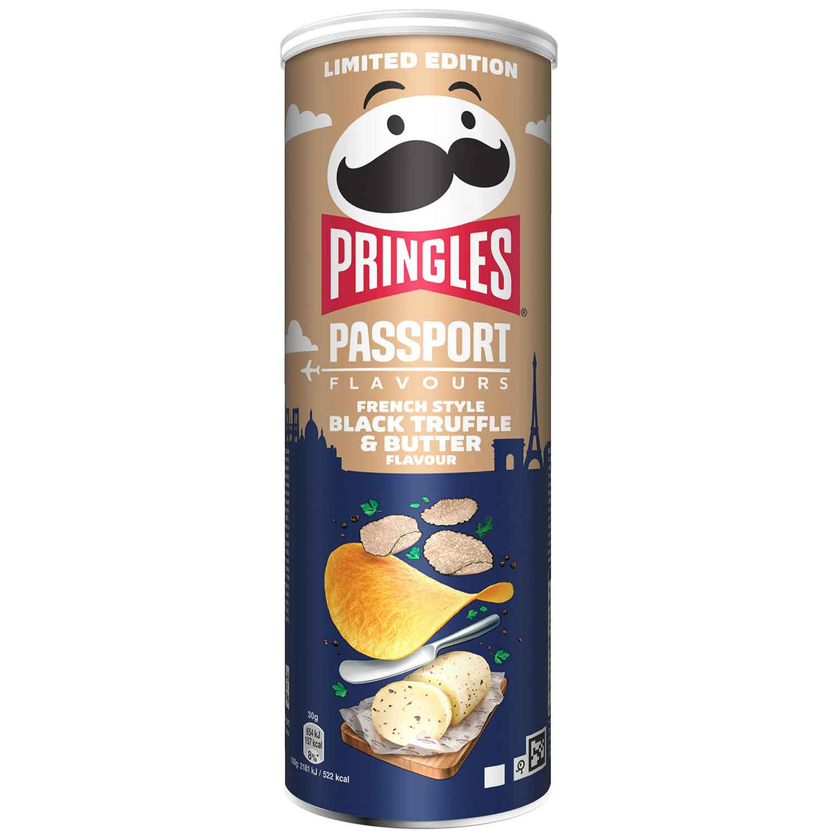 PRINGLES PASSPORT French Style Black Truffle & Butter Flavor Potato Chips 165g 5.8oz