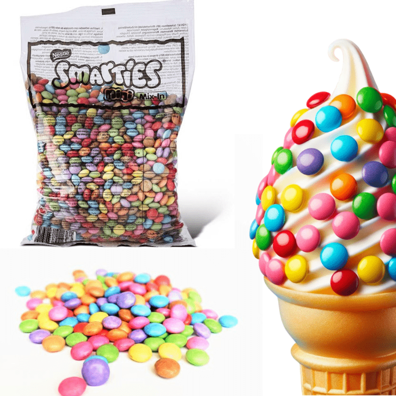NESTLE SMARTIES MINI MIX-IN Professional Chocolate Dragee 500g 17.6oz