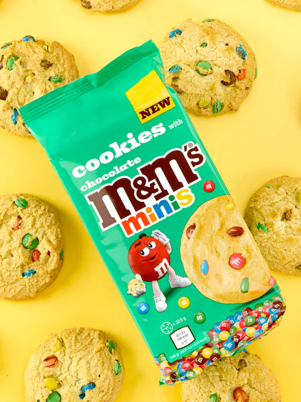 M&M's Minis Chocolate Cookies Sweets Party Snacks 180g 6.35oz