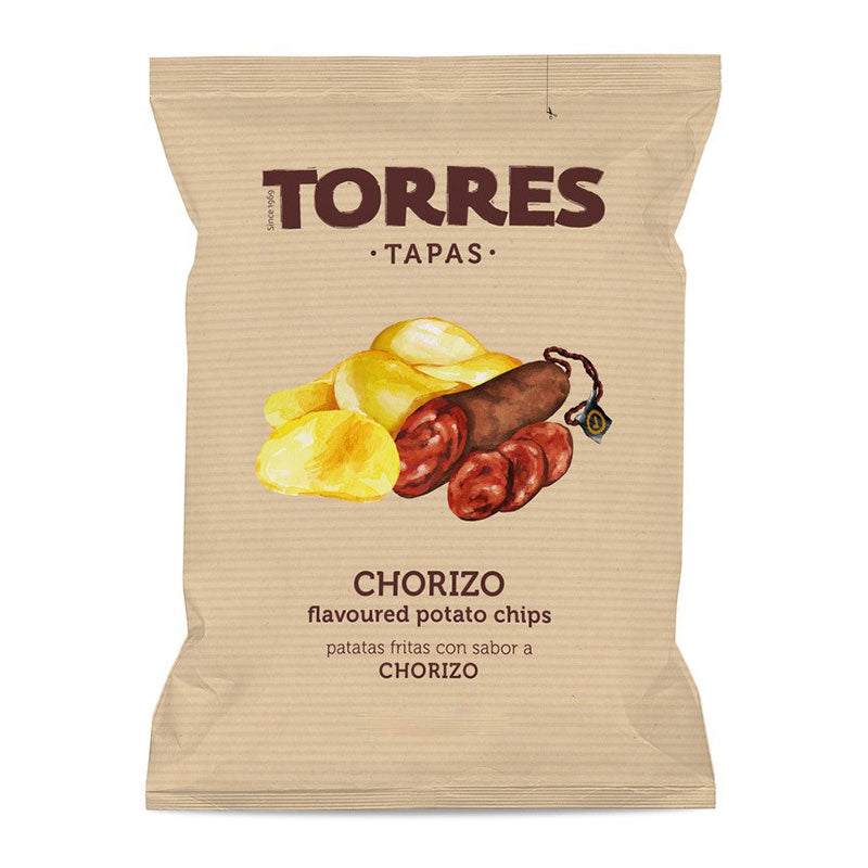 TORRES CHORIZO Flavor Potato Chips 125g