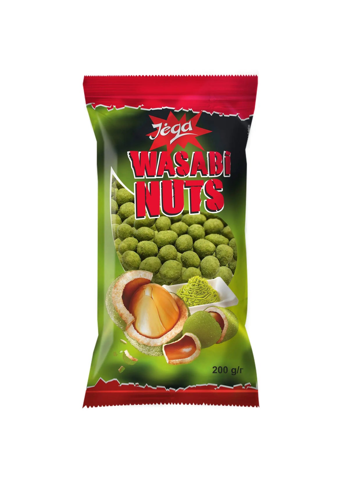 JEGA Crispy Coated Peanuts 8 Flavors Variety Snacks Bundle 8 x 200g