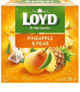 LOYD PINEAPPLE & PEAR Flavor Fruit Tea 6 x 40g