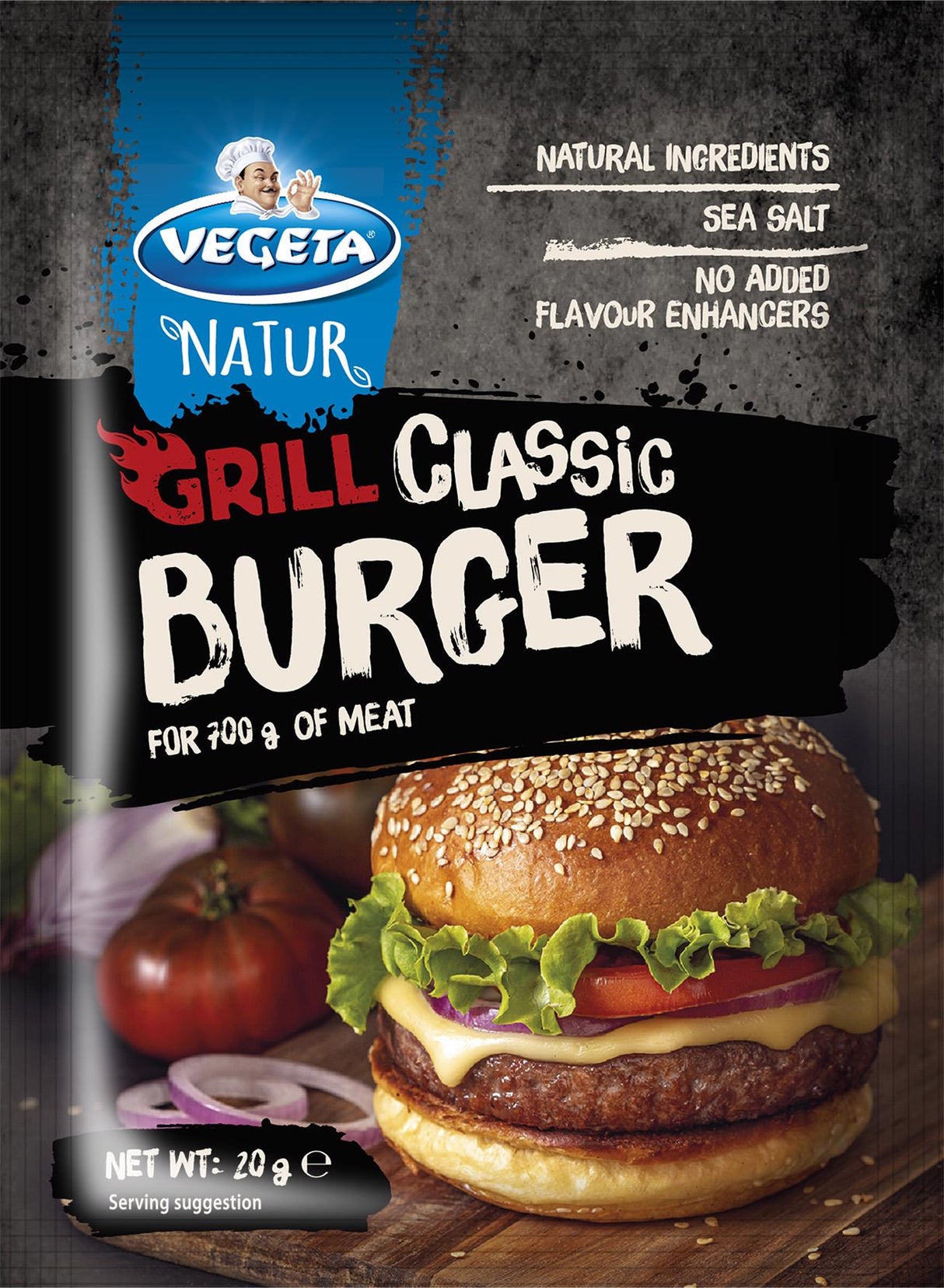 VEGETA NATUR GRILL Seasoning Spice Mix Bundle 12 x 20g