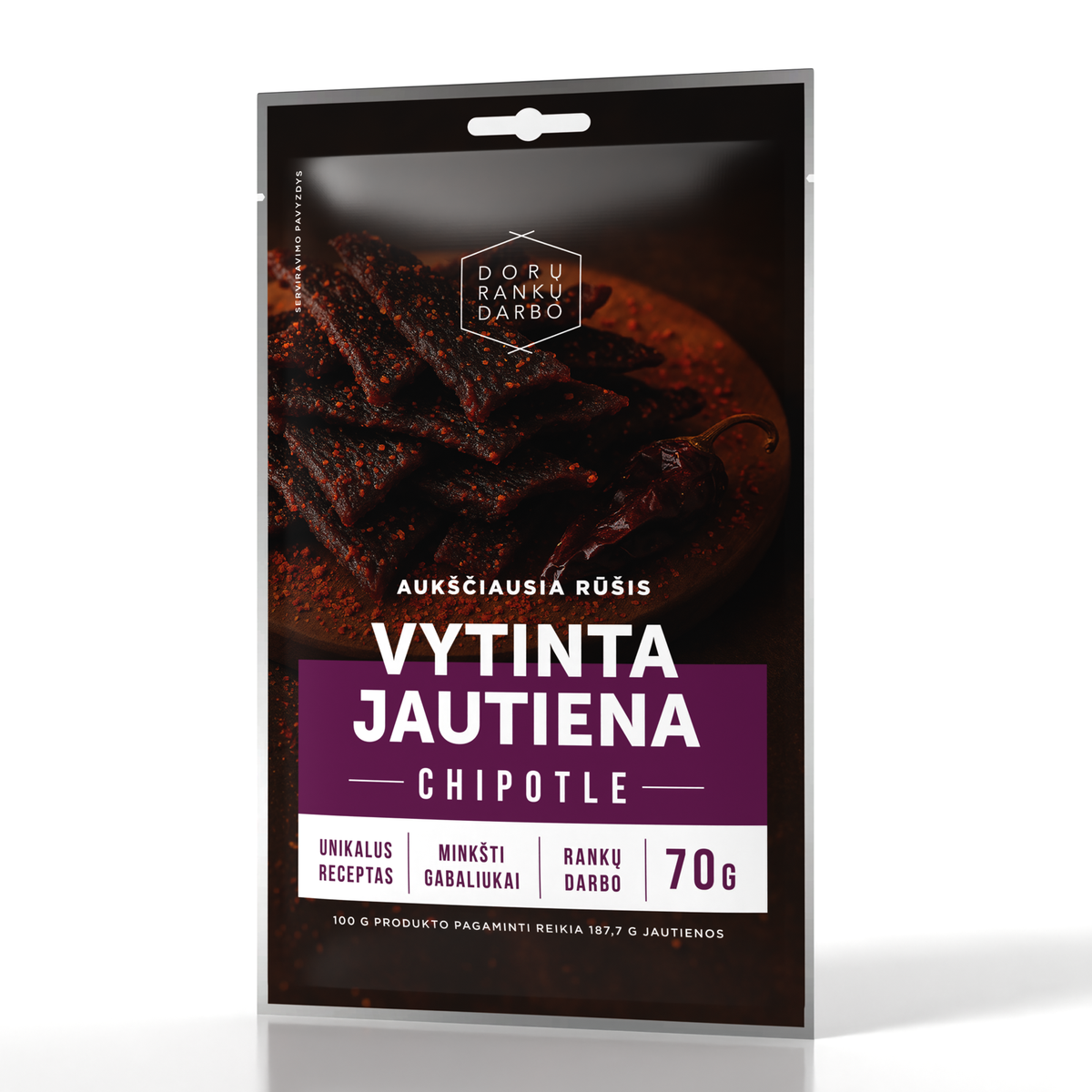 DORA Chipotle Beef Jerky 70g