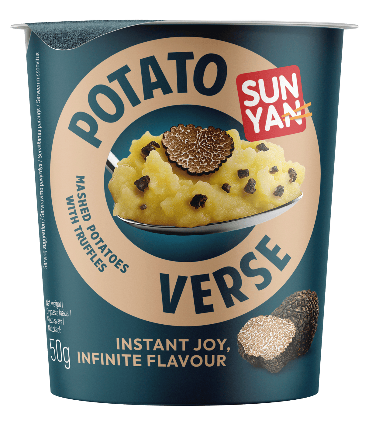 SUN YAN Instant Mashed Potatoes with Truffles 50g 1.7oz