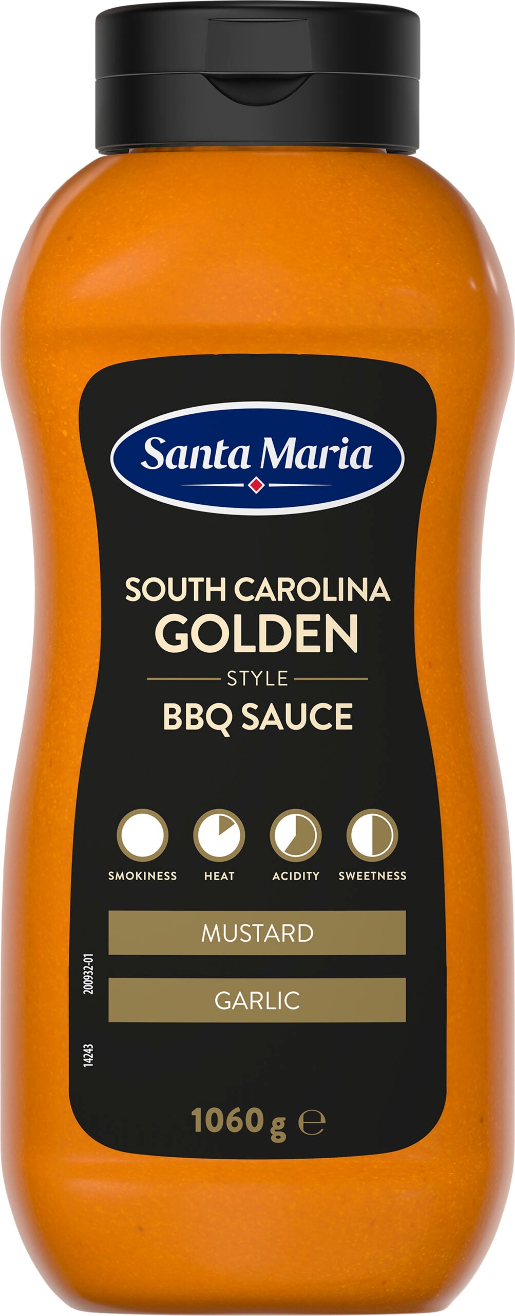 SANTA MARIA SOUTH CAROLINA GOLDEN BBQ Sauce 1060g