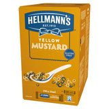 HELLMANNS Yellow Mustard Mini Sachets Box 198pcs x 10ml