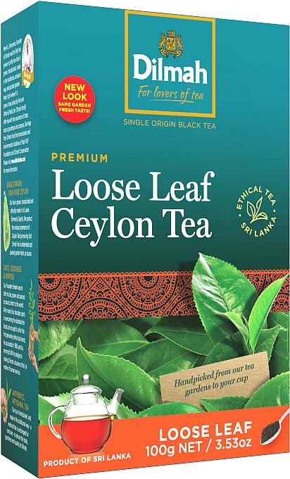 DILMAH Premium Loose Leaf Ceylon Black Tea 100g
