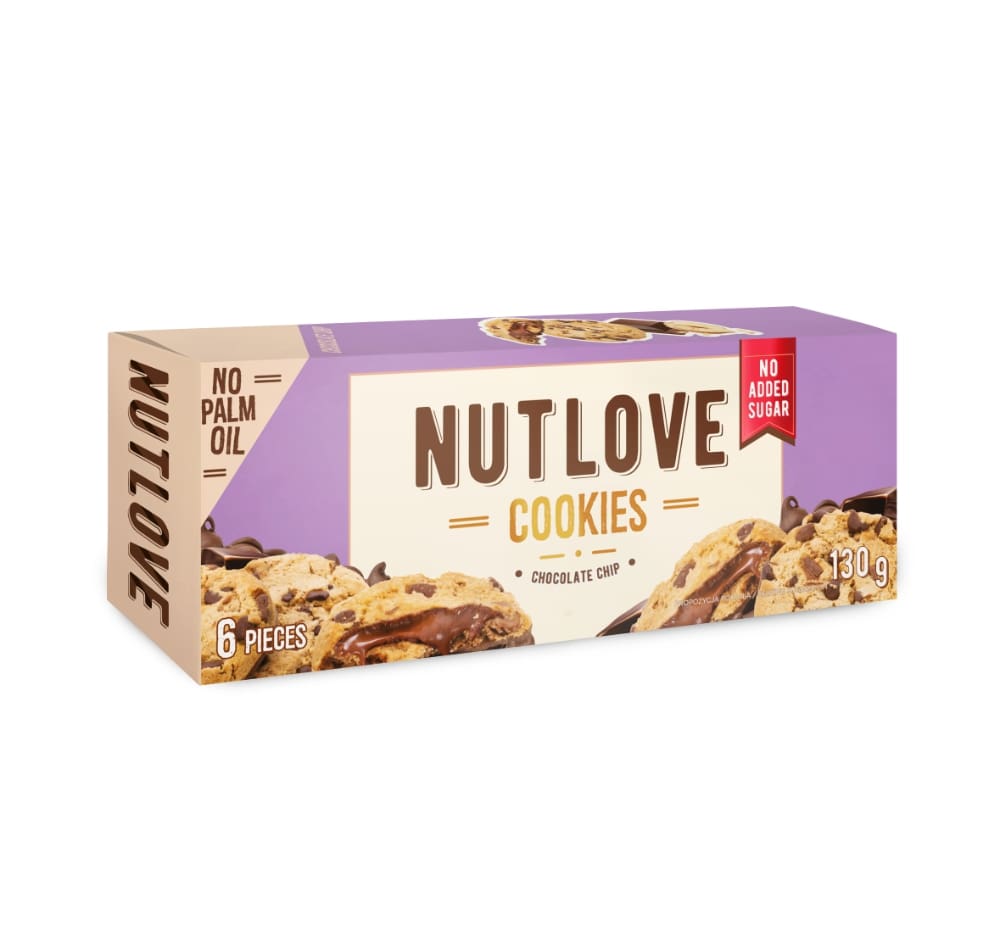 NUTLOVE Chocolate Chip Cookies 130g