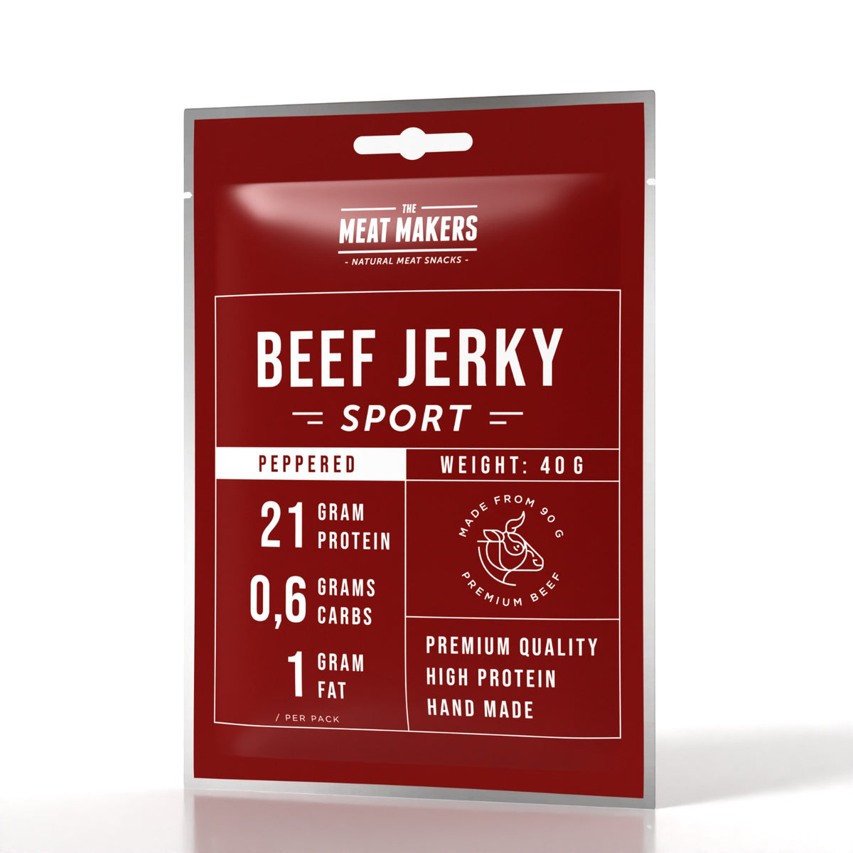 DORA Dried Beef Jerky Sport Peppered 40g