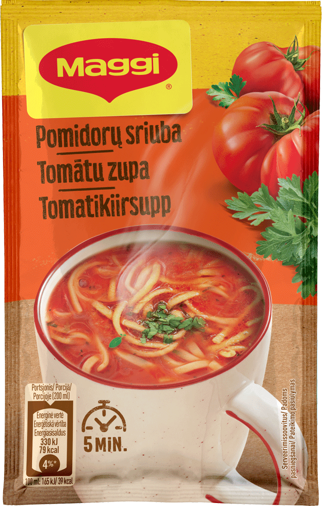 MAGGI Instant Tomato Soup with Noodles 23g