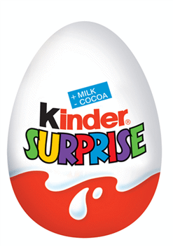 KINDER Surprise Chocolate Egg With Toy Inside 20g 0.7oz