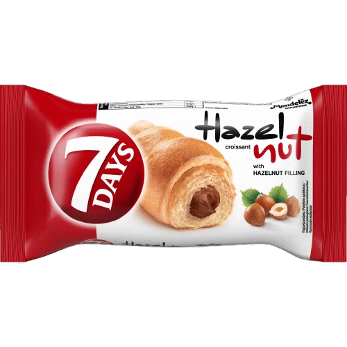 7DAYS Croissant with Hazelnut Filling 60g