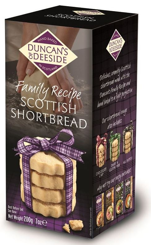 DUNCAN'S of DEESIDE Scottish Shortbread Cookie Boxes Sweets Biscuits 200g 7oz