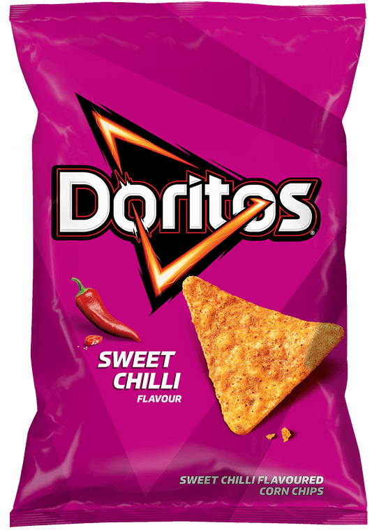DORITOS Sweet Chilli Flavor Corn Chips Snacks 100g 3.5oz