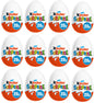 12 KINDER Surprise Chocolate Eggs With Toy Inside 20g 0.7oz