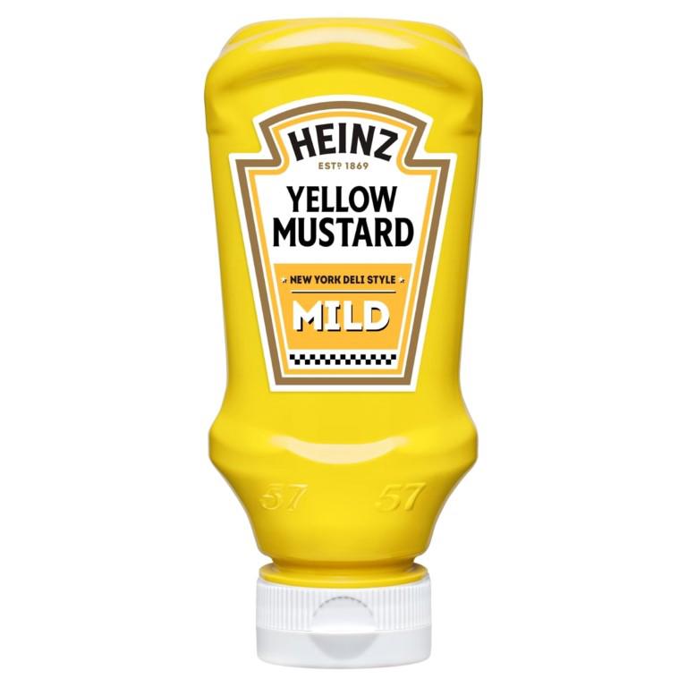 HEINZ Yellow Mustard with Honey New York Deli Style 240g