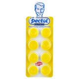 PECTOL Fresh Lemon Flavor Pastilles with Vitamin C FULL BOX 24 x 19.2g