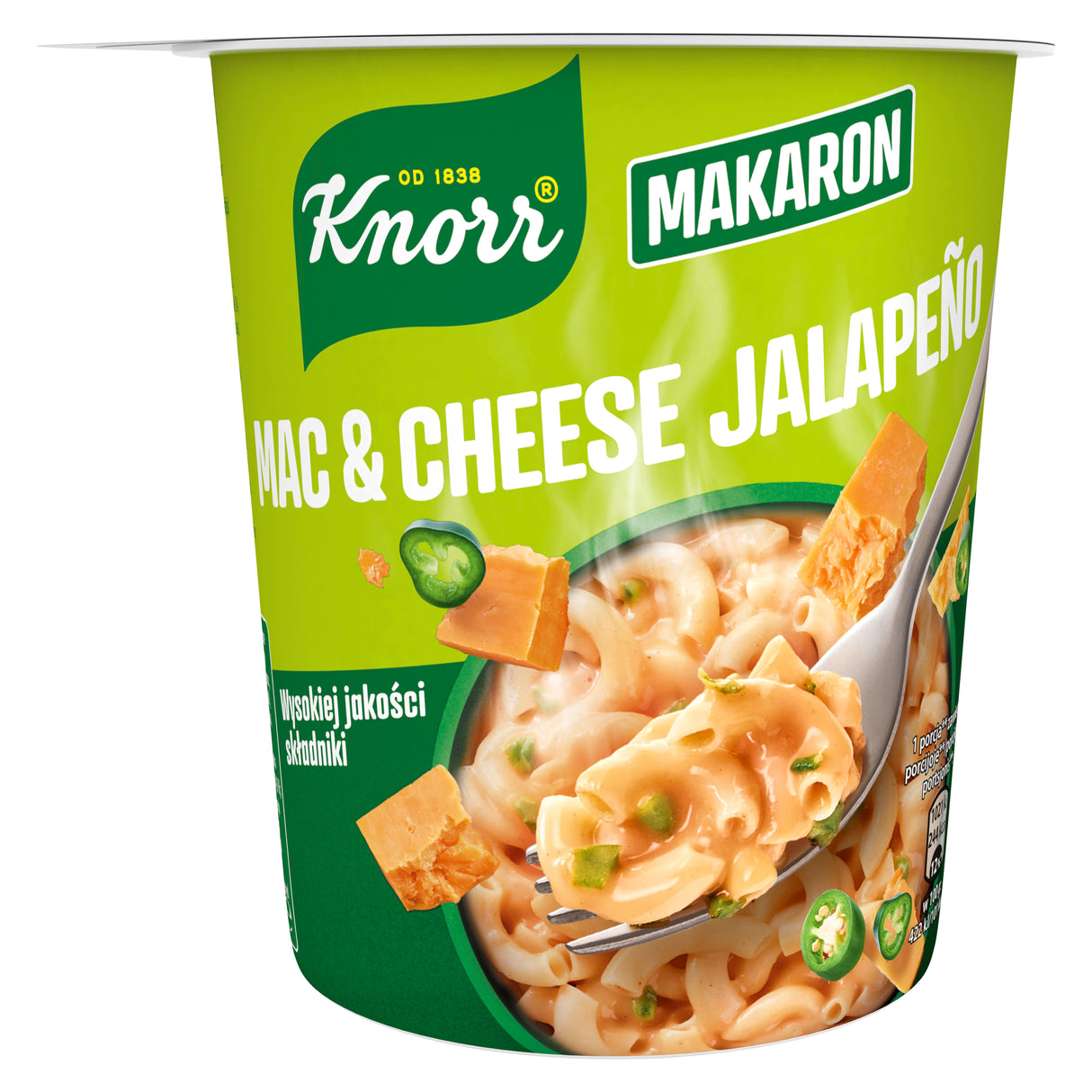 KNORR Mac & Cheese Jalapeno Instant Noodles 62g