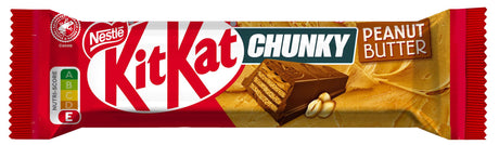 KIT KAT CHUNKY Peanut Butter Flavor Chocolate Bar 20 x 42g