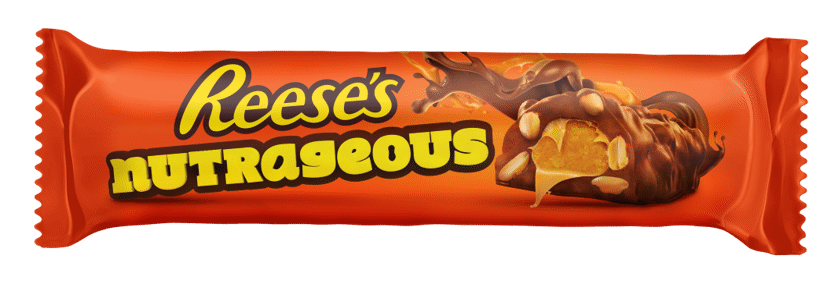 REESE'S NUTRAGEOUS Chocolate Bar with Peanut Butter & Caramel 47g 1.65oz