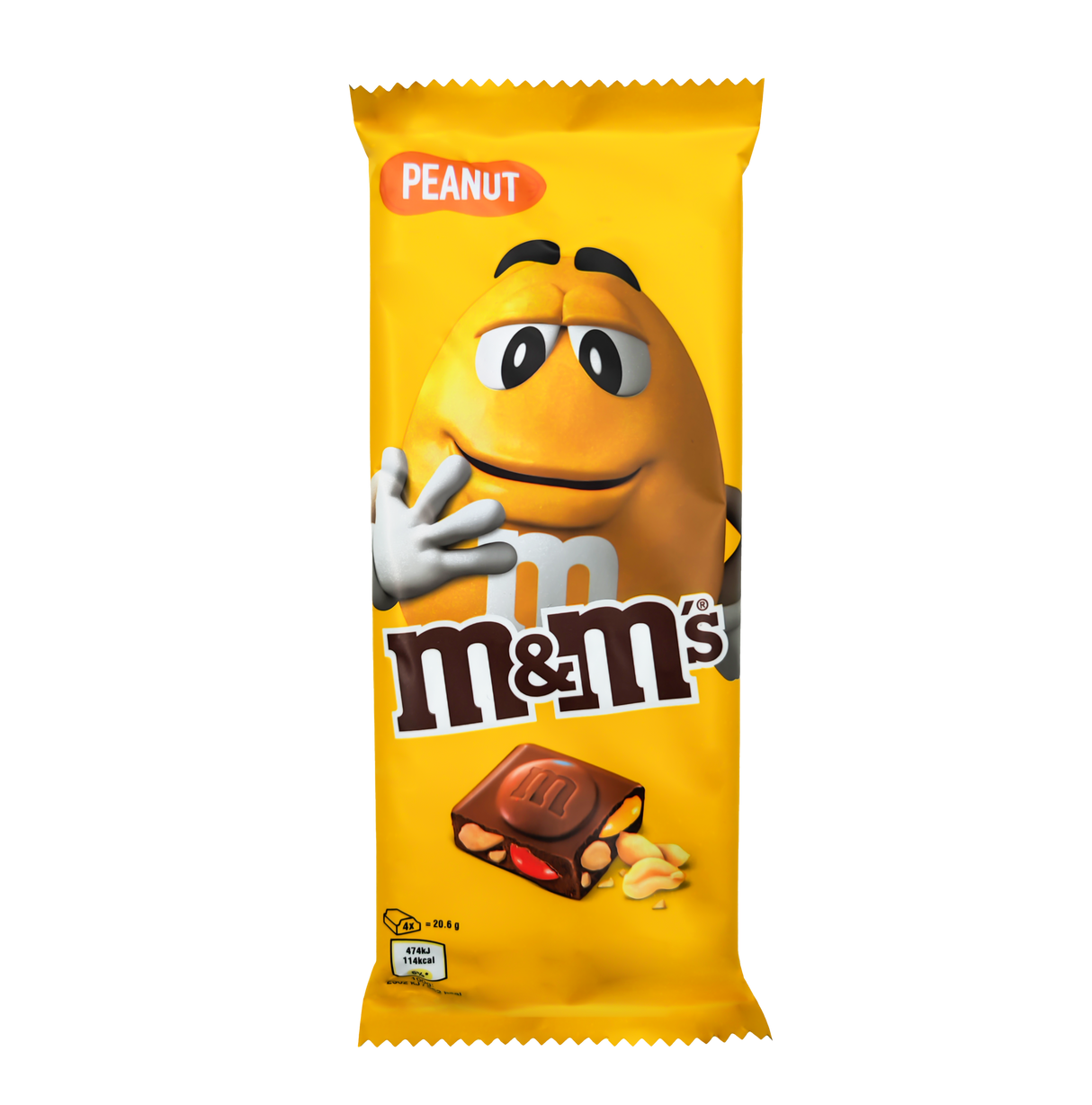 M&M'S Milk Chocolate Bar With Peanuts European Sweets 165g 5.8oz