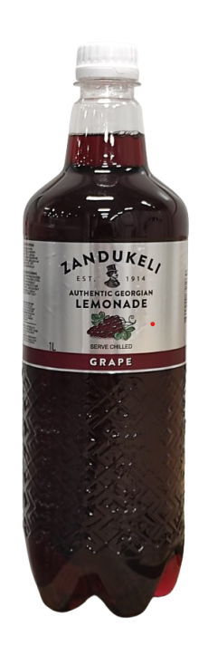 ZANDUKELI Grape Flavor Authentic Georgian Lemonade 1 L
