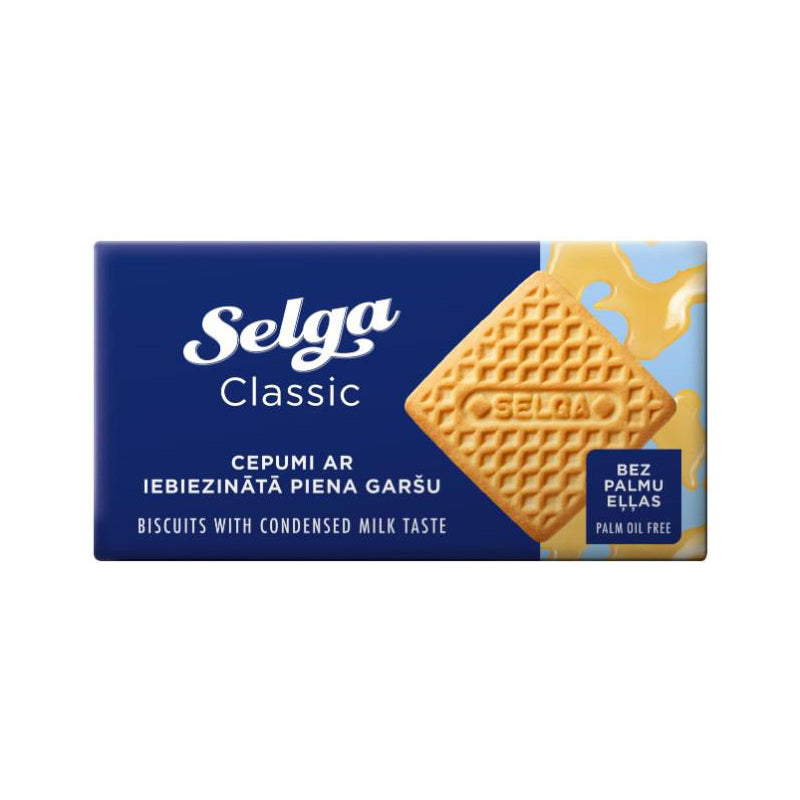 SELGA Sweet Condensed Milk Flavor Cookies 180g