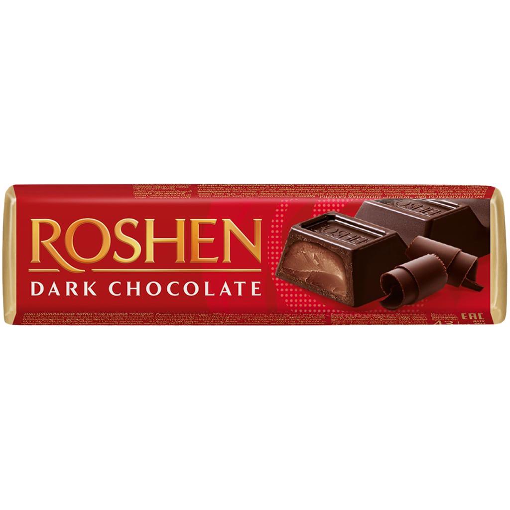 ROSHEN Dark Chocolate Bar with Creamy Filling 43g