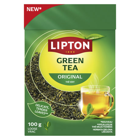 LIPTON GREEN TEA ORIGINAL Loose Tea 6 x 100g