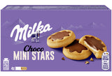 MILKA CHOCO MINI STARS Cookies with Milk Chocolate 150g 5.3oz
