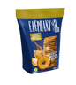 ELEPHANT Baked Squeezed Pretzels Honey, Mustard & Onion Flavor Snacks 70g 2.46oz
