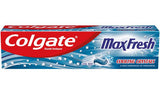 3 COLGATE MAX FRESH Cool Mint Toothpaste with Cooling Crystals 100ml 3.4 fl oz