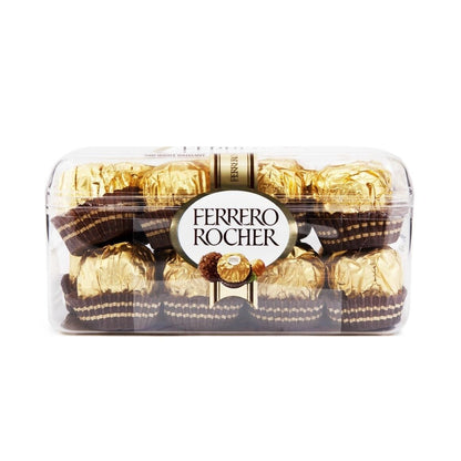 FERRERO ROCHER Premium Gourmet Milk Chocolate Hazelnut Candy Sweets 200g 7oz