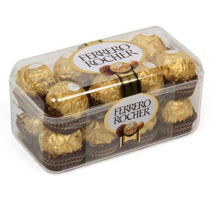 FERRERO ROCHER Premium Gourmet Milk Chocolate Hazelnut Candy Sweets 200g 7oz