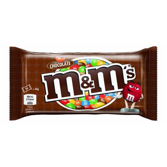 M&M's Choco Chocolate Candy Dragee with Sugar Coating 45g 1.6oz