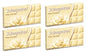 4 SCHOGETTEN White Chocolate Bars German Sweets Candy 100g 3.5oz