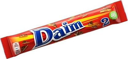 5 DAIM 2PACK Crunchy Almond & Caramel Chocolate Bars European Candy 56g 1.98oz