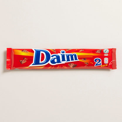 5 DAIM 2PACK Crunchy Almond & Caramel Chocolate Bars European Candy 56g 1.98oz