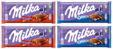 4 MILKA OREO & DAIM Bundle Chocolate Bars Party Sweets European Candy 100g