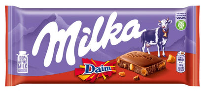 4 MILKA OREO & DAIM Bundle Chocolate Bars Party Sweets European Candy 100g