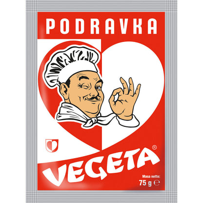 5 PODRAVKA VEGETA Universal All Purpose Seasoning Packs 75g 2.7oz