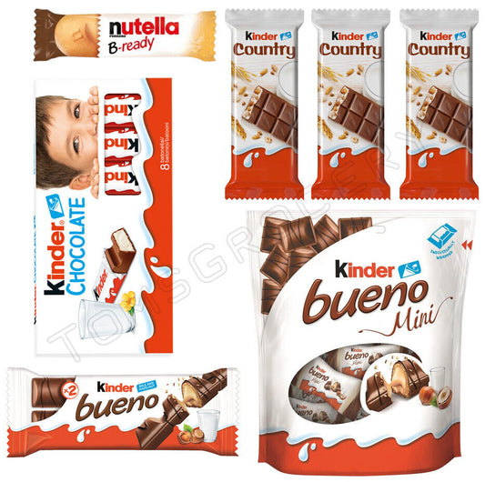 KINDER CHOCOLATE BUNDLE Party Candy Mix European Sweets