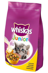 WHISKAS JUNIOR Cat Food up to 1 Year Treat with Chicken 300g 10.6oz