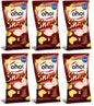 6 OHO BACON Flavor Puffed Salty Wheat Snacks Crisps 35g 1.23oz