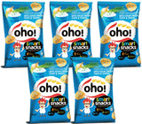 5 OHO SOUR CREAM & ONION Flavor Puffed Potato Chips 60g 2.1oz