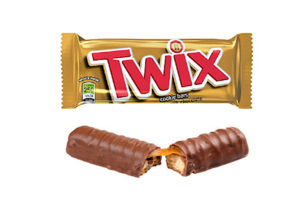 6 TWIX COOKIE BARS Caramel & Milk Chocolate Snacks European Sweets 50g 1.76oz