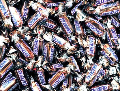 SNICKERS BOUNTY TWIX Mini Chocolate Bars Party Bites European Candy Treats